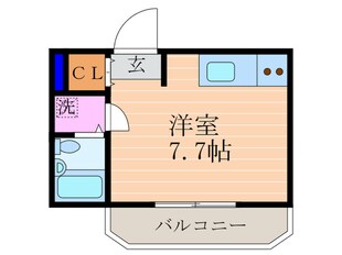 エクシブ林寺の物件間取画像